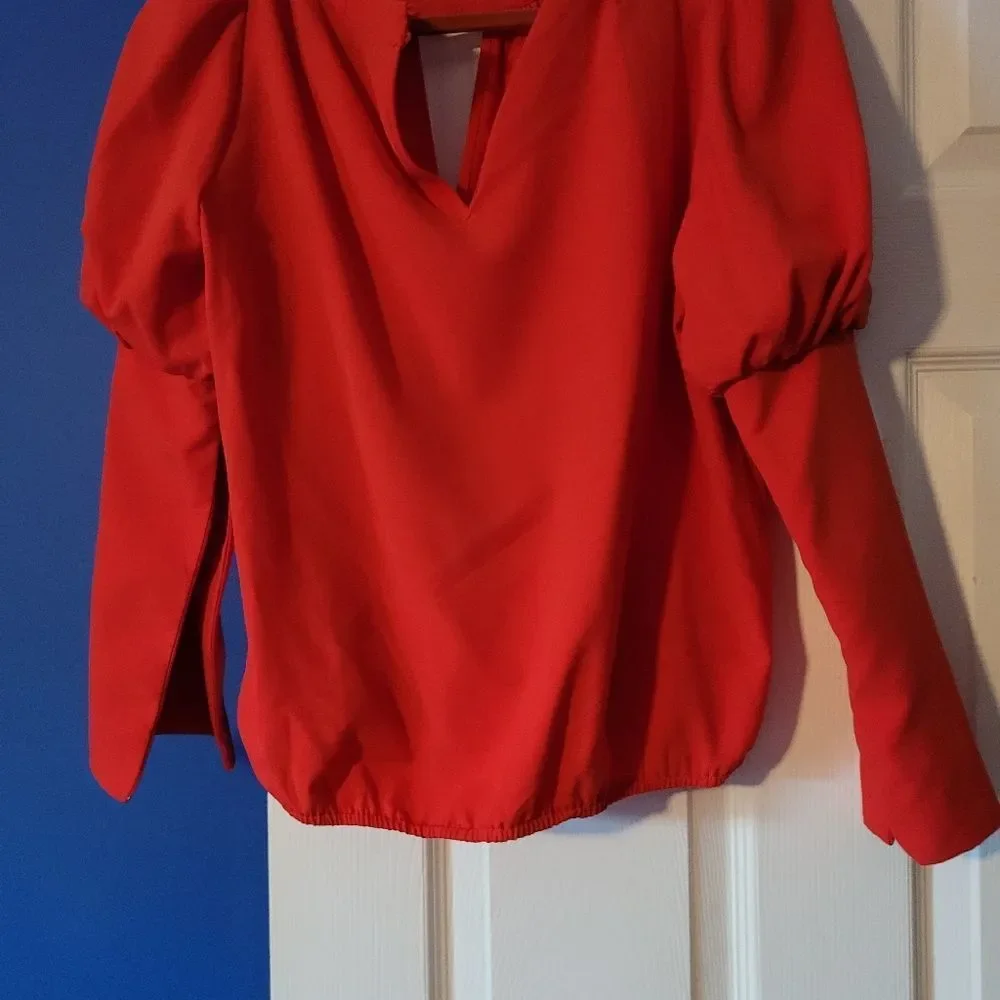 New York and Company Gabrielle Union Blouse Medium - Picture 4 of 4